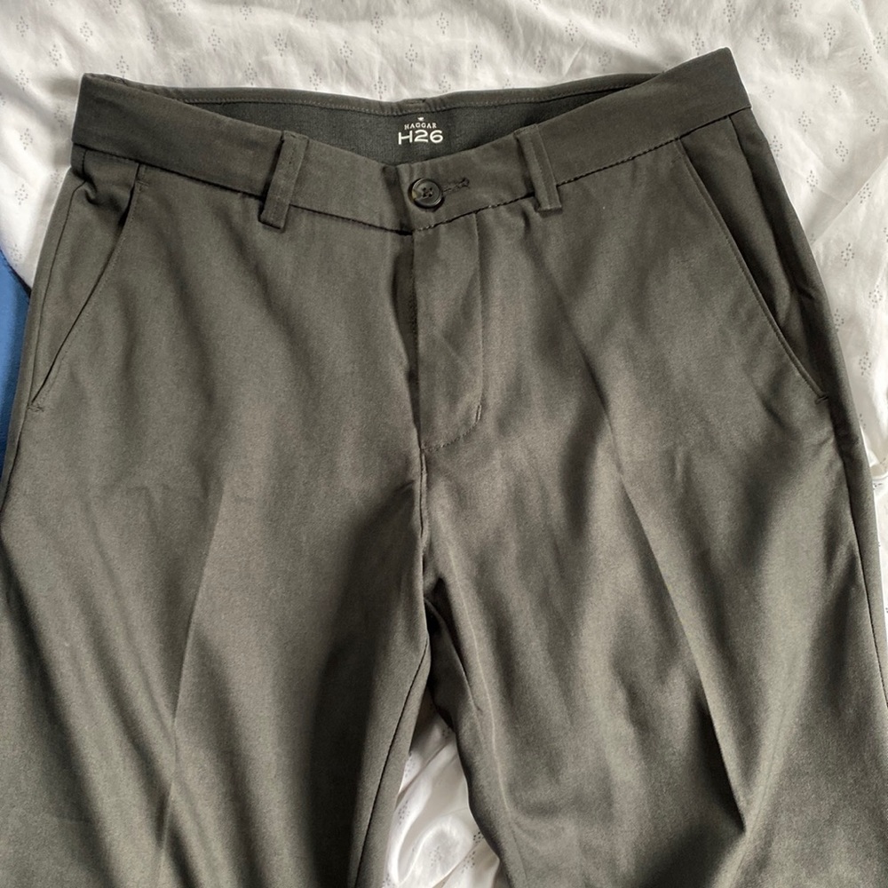 Dark grey Haggar dress pants